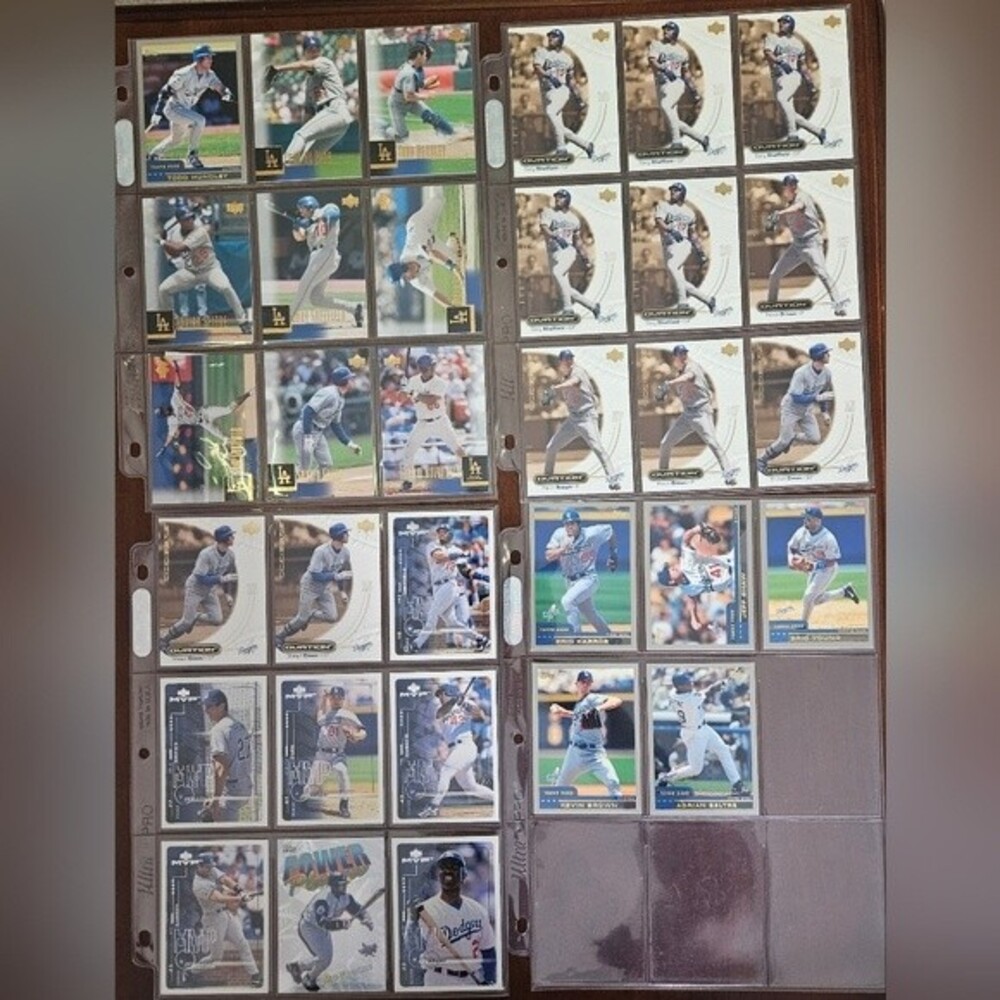 MLB Los Angeles Dodgers Card Collection
